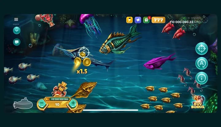 Official King of Ocean play-money demo arena by Galaxsys