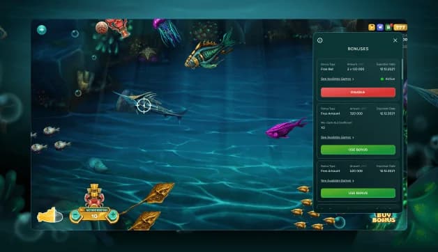 Wrath of Poseidon bonus in King of Ocean